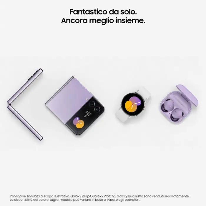 Samsung Galaxy Z Flip4 128GB Pink Gold RAM 8GB Display 1,9&quot; Super AMOLED/6,7&quot; Dynamic AMOLED 2X , 142895 , Immagine 16