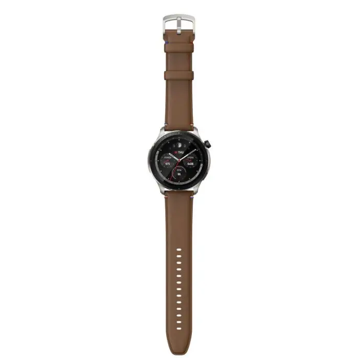 Amazfit GTR 4 Vintage Brown Leather 3,63 cm (1.43&quot;) AMOLED 46 mm Marrone GPS (satellitare) , 143867 , Immagine 6