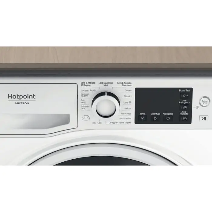 Hotpoint NDB 10736 WA IT lavasciuga Libera installazione Caricamento frontale Bianco D , 146581 , Immagine 11
