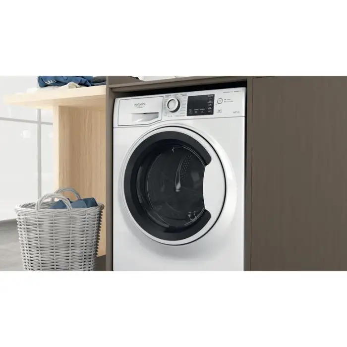 Hotpoint NDB 10736 WA IT lavasciuga Libera installazione Caricamento frontale Bianco D , 146581 , Immagine 10