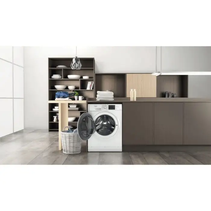 Hotpoint NDB 10736 WA IT lavasciuga Libera installazione Caricamento frontale Bianco D , 146581 , Immagine 8