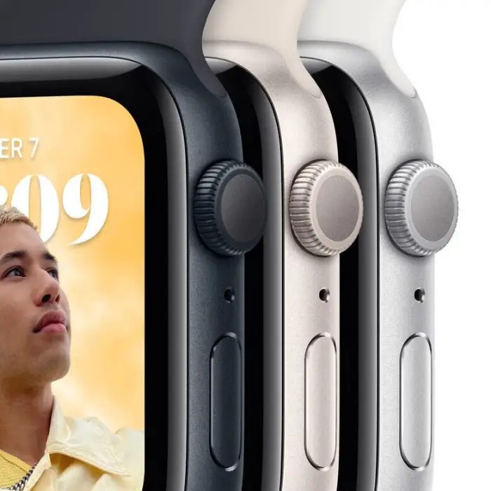 Apple Watch SE GPS 40mm Cassa in Alluminio color Galassia con Cinturino Sport Band Galassia - Regular , 143536 , Immagine 3