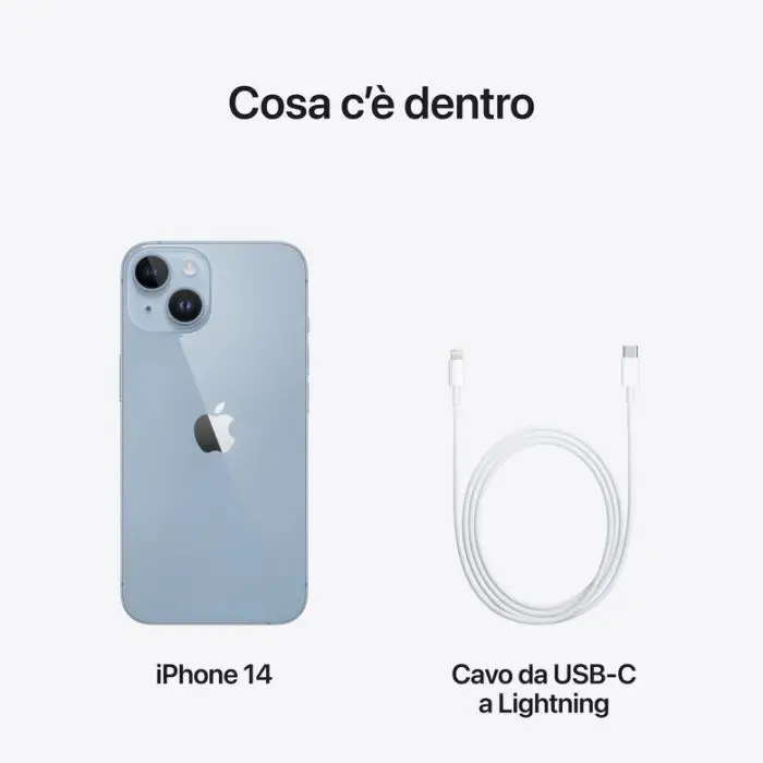 Apple iPhone 14 128GB Blu , 143503 , Immagine 9