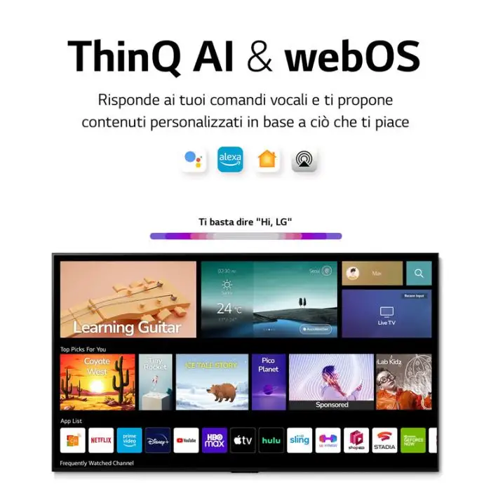 LG NanoCell 65&#039;&#039; Serie NANO82 65NANO826QB 4K Smart TV , 145492 , Immagine 5