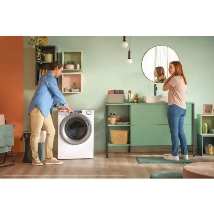 Candy RapidÓ PRO RP 6106BWMR8-S lavatrice Caricamento frontale 10 kg 1600 Giri/min Bianco , 153571 , Immagine 20