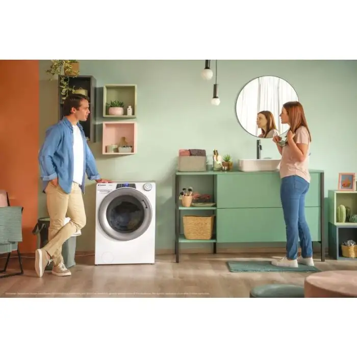 Candy RapidÓ PRO RP 6106BWMR8-S lavatrice Caricamento frontale 10 kg 1600 Giri/min Bianco , 153571 , Immagine 21