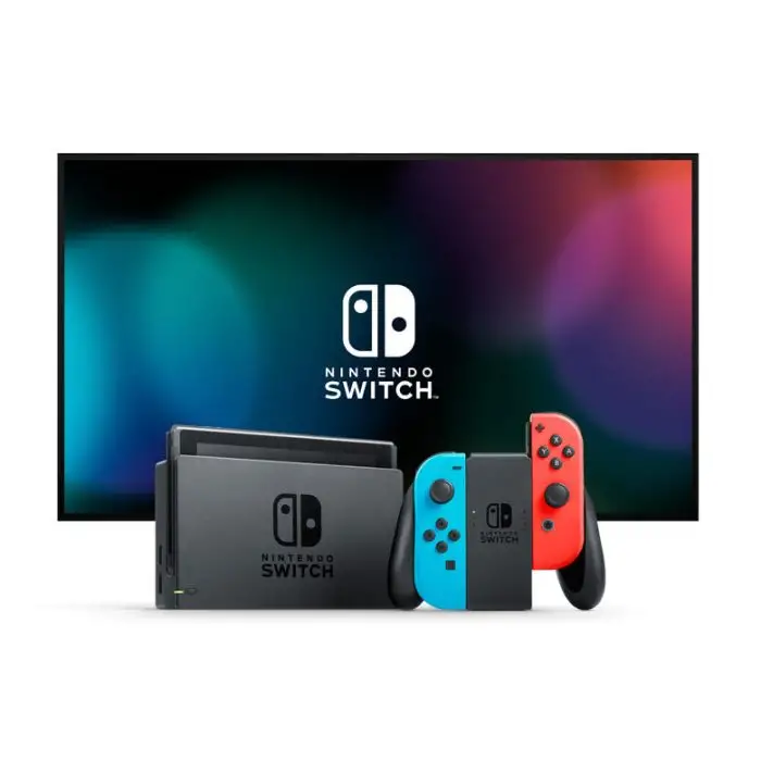 Nintendo Switch Rosso Neon/Blu Neon schermo 6.2 pollici , 153592 , Immagine 2