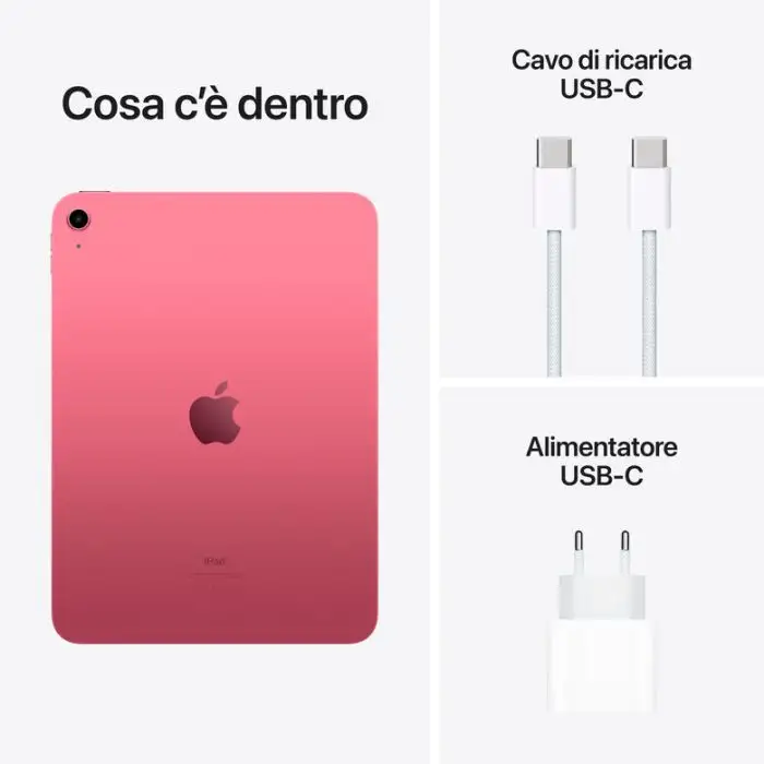 Apple iPad 10.9-pollici Wi-Fi 64GB - Rosa , 144293 , Immagine 8