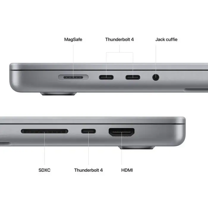 Apple MacBook Pro 16&#039;&#039; M2 Pro core: 12 CPU 19 GPU 1TB SSD - Grigio Siderale , 145570 , Immagine 6