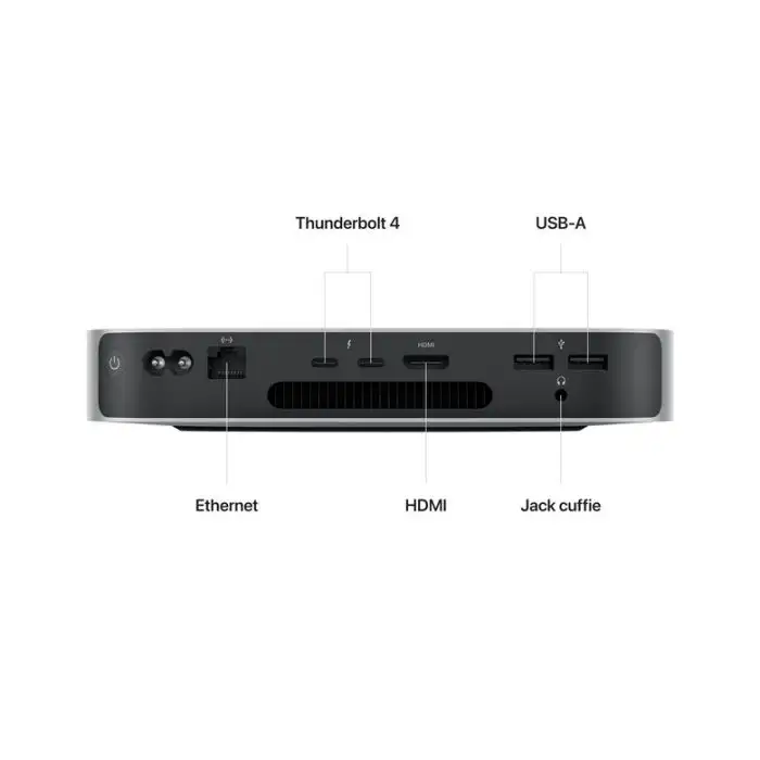 Apple Mac mini M2 core: 8 CPU 10 GPU 256GB SSD , 145582 , Immagine 3