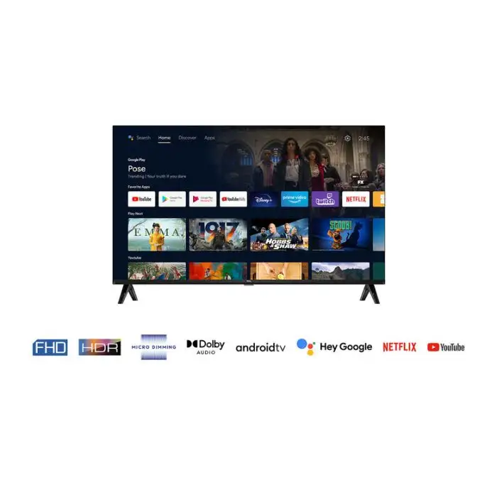 TCL 32S5400AF Televisione Smart TV 32 Pollici Led Full Hd Wi-fi Serie S54 Nero , 145502 , Immagine 7