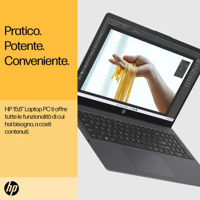 HP 15-fc0041nl AMD Ryzen™ 5 7520U Computer portatile 39,6 cm (15.6&quot;) Full HD 8 GB LPDDR5-SDRAM 256 GB SSD Wi-Fi 6 (802.11ax) Windows 11 Home Grigio , 152315 , Immagine 20