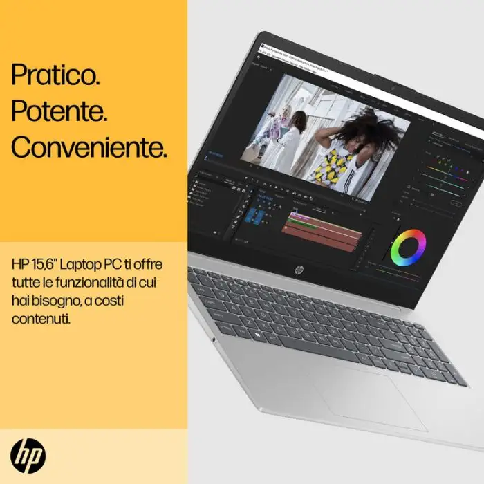 HP 15-fc0041nl AMD Ryzen™ 5 7520U Computer portatile 39,6 cm (15.6&quot;) Full HD 8 GB LPDDR5-SDRAM 256 GB SSD Wi-Fi 6 (802.11ax) Windows 11 Home Grigio , 152315 , Immagine 19
