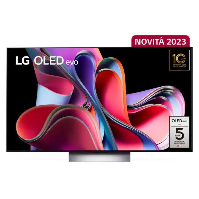 LG Oled55G36LA Televisione Smart TV 55 Pollici Oled Evo 4K Serie G3 , 146987 , Immagine 2