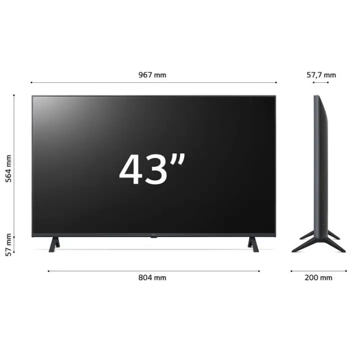 LG 43UR78006LK Televisione Smart TV 43 Pollici Led 4K Serie UR78 , 147056 , Immagine 15