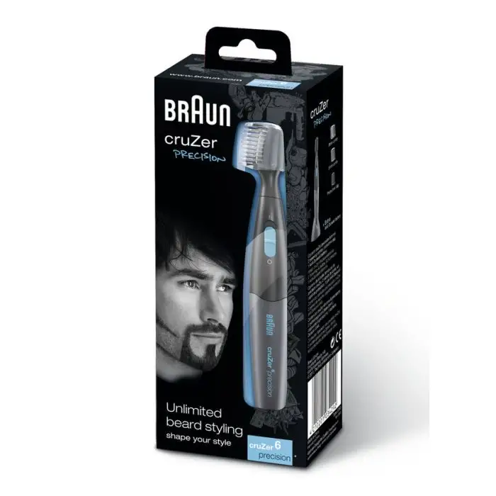 Braun cruZer 6 precision rasoio di precisione Grigio , 68266 , Immagine 2