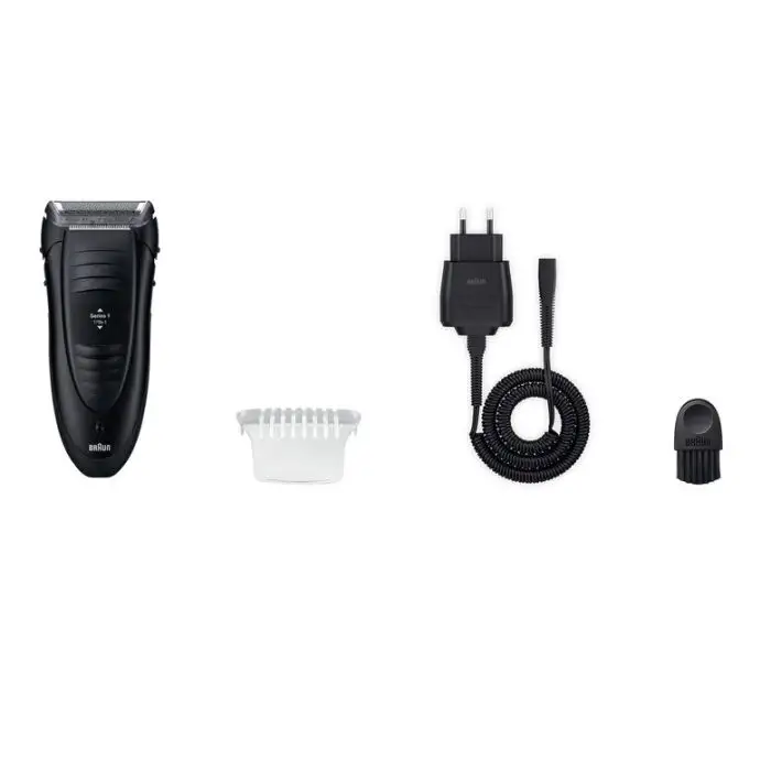 Braun Series 1 170 s-1 Rasoio elettrico a lamina Nero , 16537 , Immagine 4