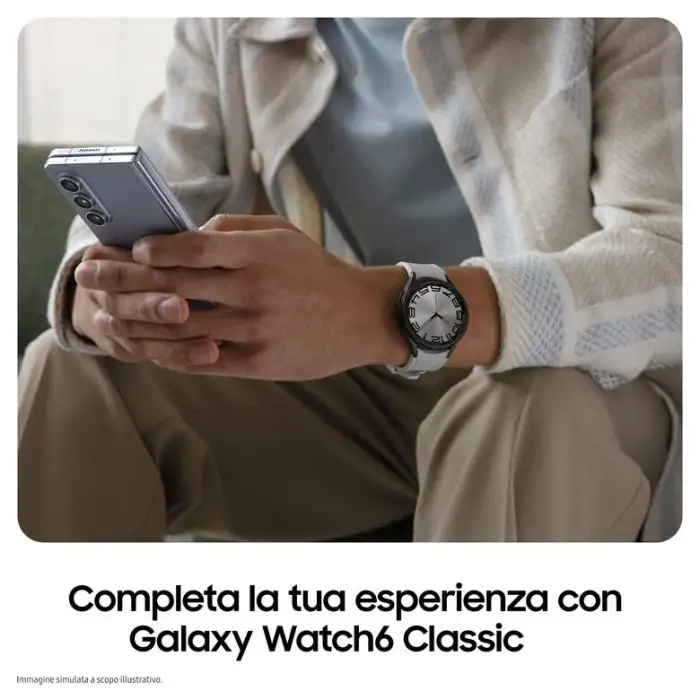 Samsung Galaxy Watch6 Classic (Bluetooth, 43mm) , 148309 , Immagine 7