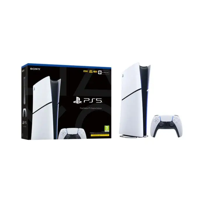 Sony PlayStation 5 Slim Digital 1,02 TB Wi-Fi Nero, Bianco , 151192 , Immagine 4