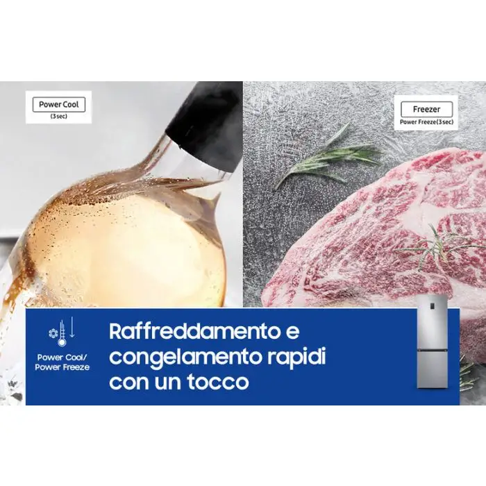 Samsung Frigorifero Combinato EcoFlex AI 1.85m 344L RB34C672DSA , 157008 , Immagine 8
