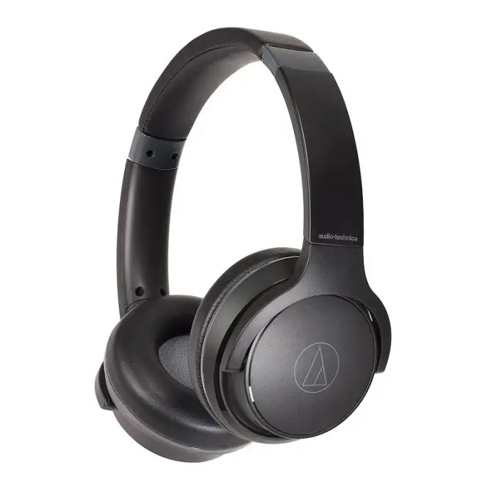Audiotechnica ATH-S220BTK Cuffie Bluetooth fino a 60 ore Compatibili con Google Assistant e Siri main product photo