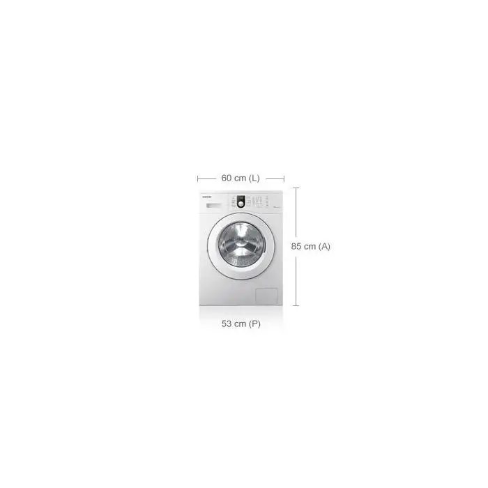 Samsung WF1700NHW lavatrice Caricamento frontale 7 kg 1000 Giri/min Bianco , 65666 , Immagine 2