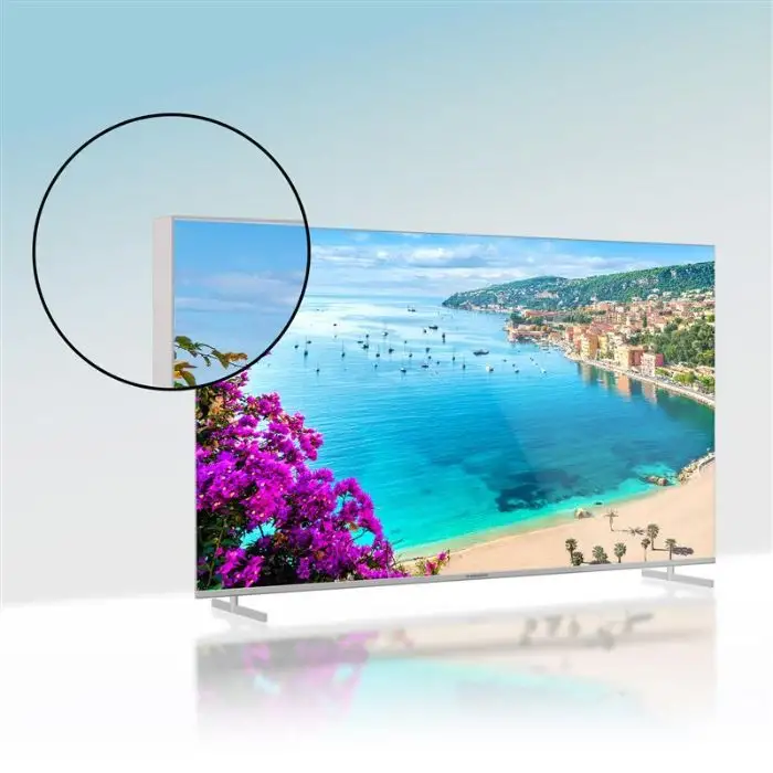 Thomson 55UA5S13W Televisione Smart TV 55 Pollici Led Uhd Android TV Bianco , 156030 , Immagine 6