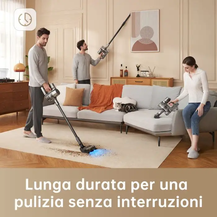 Dreame R20 aspirapolvere senza filo Bianco Senza sacchetto , 155211 , Immagine 4