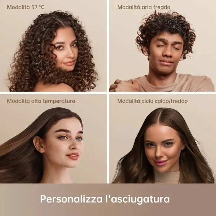 Dreame Hair Glory asciuga capelli Bianco , 155213 , Immagine 8