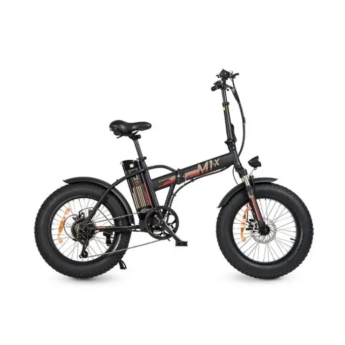 Smartway M1X Fat Bike Pieghevole Elettrica Matt Black , 156510 , Immagine 2