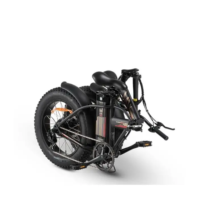 Smartway M1X Fat Bike Pieghevole Elettrica Matt Black , 156510 , Immagine 4