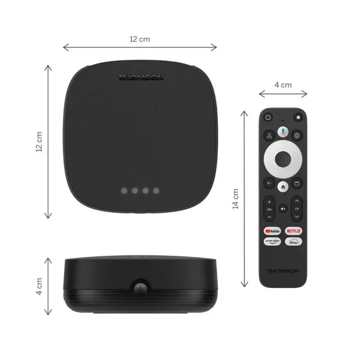 Thomson 270G Streaming Box Android WiFi LAN Full HD , 156614 , Immagine 2