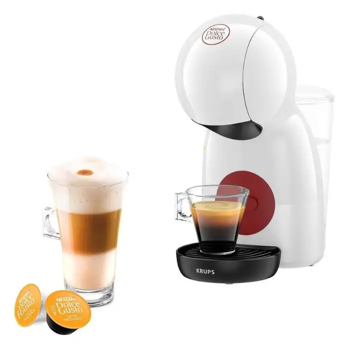 KRUPS Piccolo XS KP1A31 Macchina da Caffè Espresso Semiautomatica Dolce Gusto Bianco , 156952 , Immagine 2