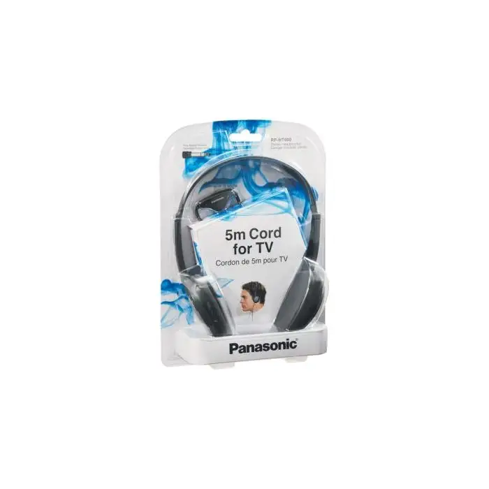 Panasonic RP-HT090E Cablato Cuffie A Padiglione MUSICA Nero, Grigio , 03386 , Immagine 2