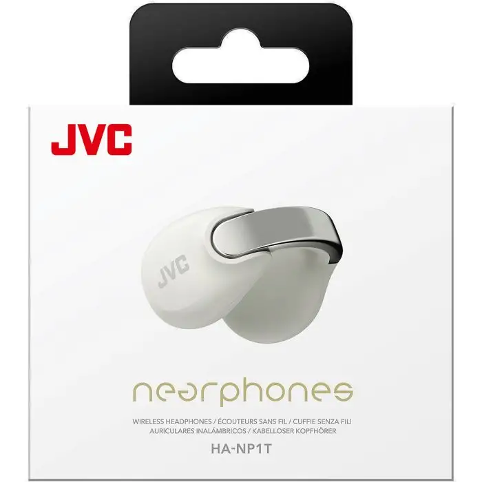 JVC HA-NP1T auricolari True Wireless a orecchino Bluetooth 5.3 Bianco , 157479 , Immagine 5
