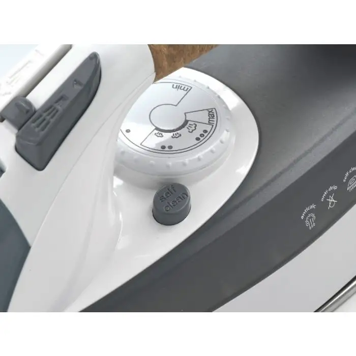 Ariete 6232 Ferro da stiro a secco e a vapore Acciaio inossidabile 2200 W Grigio , 66175 , Immagine 5