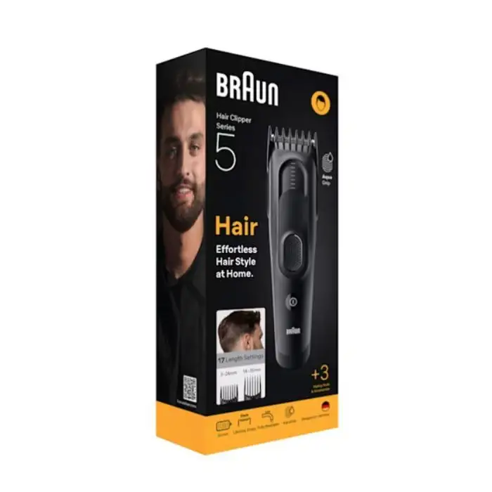 Braun HC5530 Tagliacapelli Nero 17 Nichel-Metallo Idruro (NiMH) , 157833 , Immagine 2