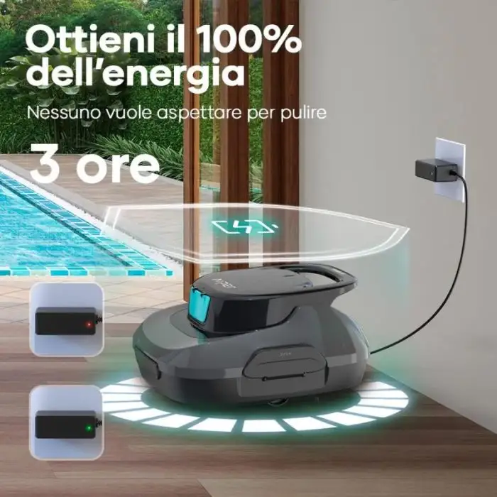 Aiper Scuba SE Robot Pulisci Piscina Senza Fili , 157859 , Immagine 6
