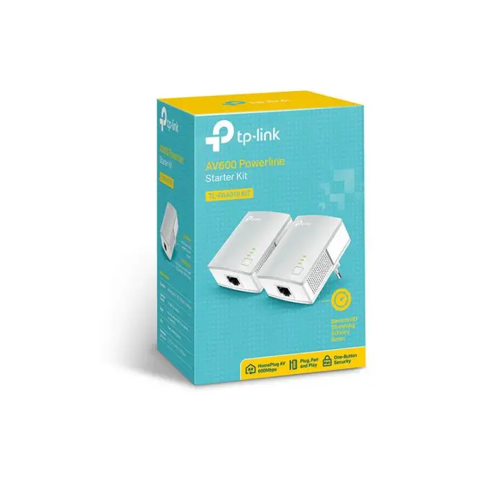 TP-LINK TL-PA4010KIT 600 Mbit/s Collegamento ethernet LAN Bianco 2 pz , 103236 , Immagine 2