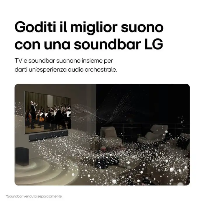 LG Oled65G45LW Televisione Smart TV 65 Pollici Oled Evo 4K Serie G4 Dolby Vision , 153452 , Immagine 9