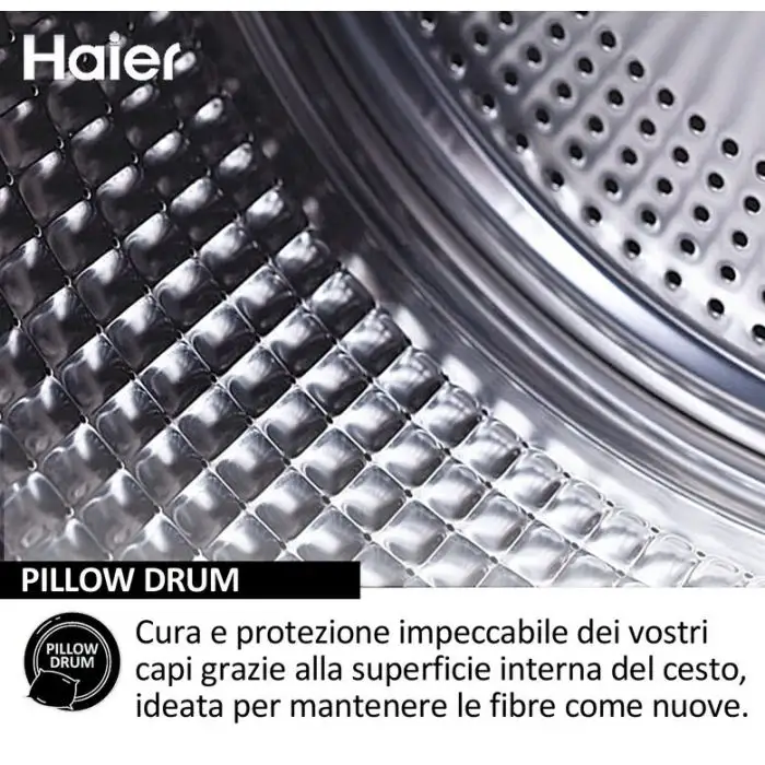 Haier HW80-BP14929A-S lavatrice Caricamento frontale 8 kg 1400 Giri/min Bianco , 153876 , Immagine 15