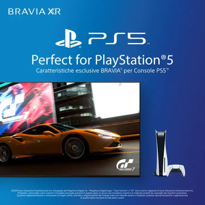 Sony BRAVIA XR XR-65A95L QD-OLED 4K HDR Google TV ECO PACK BRAVIA CORE Perfect for PlayStation5 Seamless Edge Design , 149636 , Immagine 5