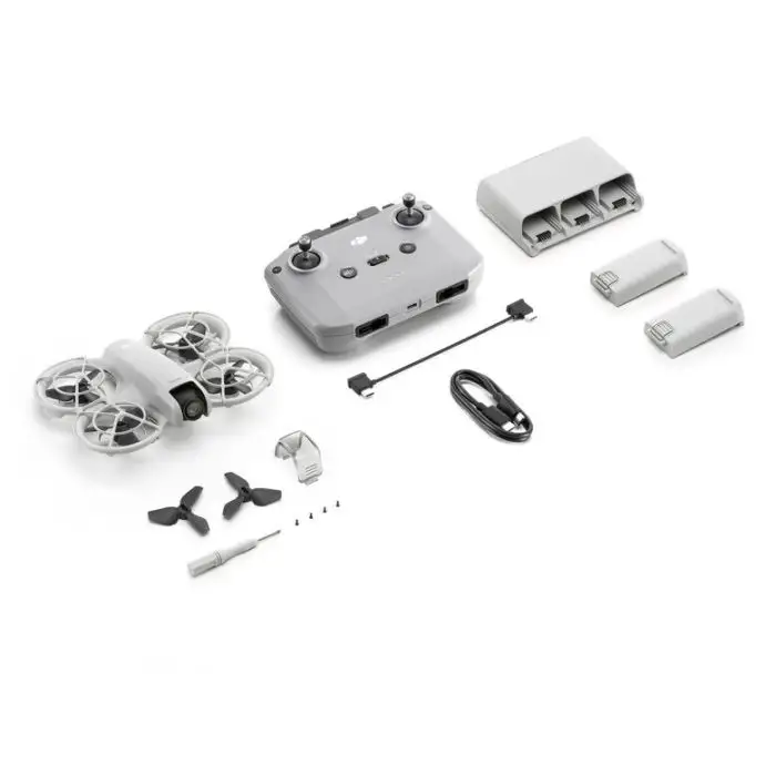 DJI Neo Fly More Drone Combo 4 rotori Quadrirotore 12 MP 3840 x 2880 Pixel 1435 mAh Nero, Bianco , 157266 , Immagine 2