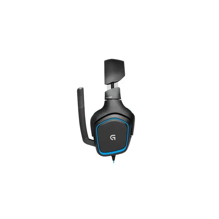 Logitech G G430 Auricolare Cablato A Padiglione Giocare Nero, Blu , 104058 , Immagine 4