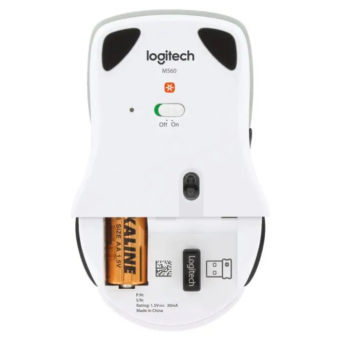 Logitech M560 mouse Ambidestro RF Wireless Laser , 82904 , Immagine 7