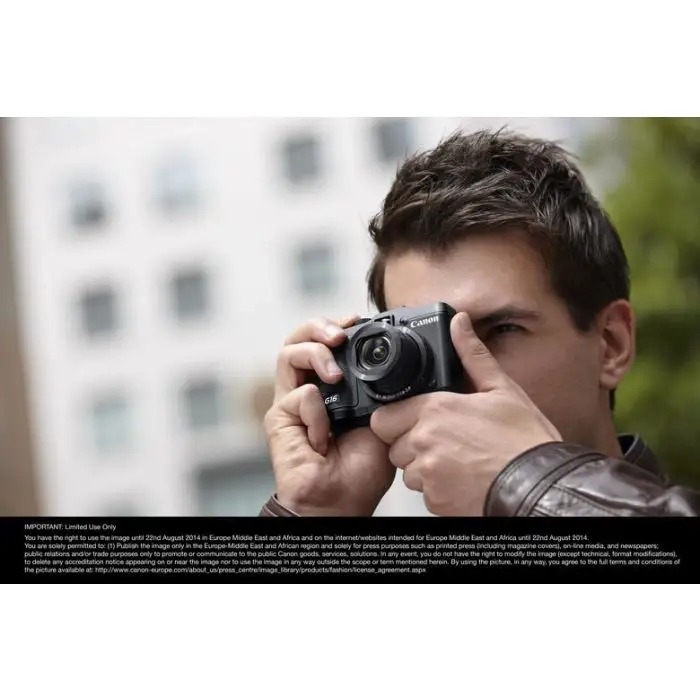 Canon PowerShot G16 1/1.7&quot; Fotocamera compatta 12,1 MP CMOS 4000 x 3000 Pixel Nero , Fotocamere , 83149 , Immagine 18