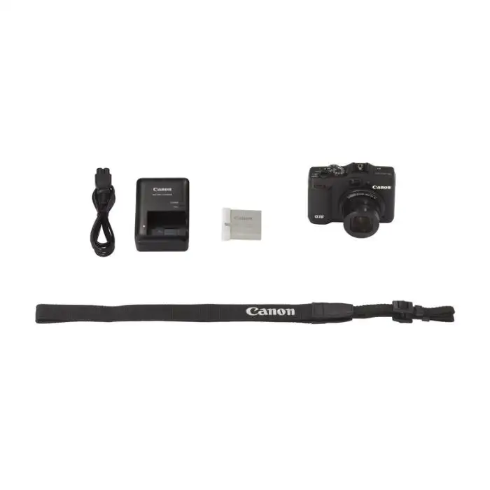Canon PowerShot G16 1/1.7&quot; Fotocamera compatta 12,1 MP CMOS 4000 x 3000 Pixel Nero , Fotocamere , 83149 , Immagine 14