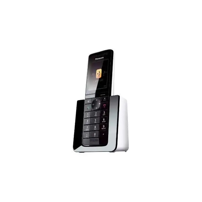 Panasonic KX-PRS120 Telefono DECT Identificatore di chiamata Bianco , 81193 , Immagine 2