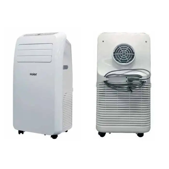 HAIER AM09AA1TAA Condizionatore Portatile 9000 Btu/h con Telecomando e Funzione Timer Bianco , 141166 , Immagine 2