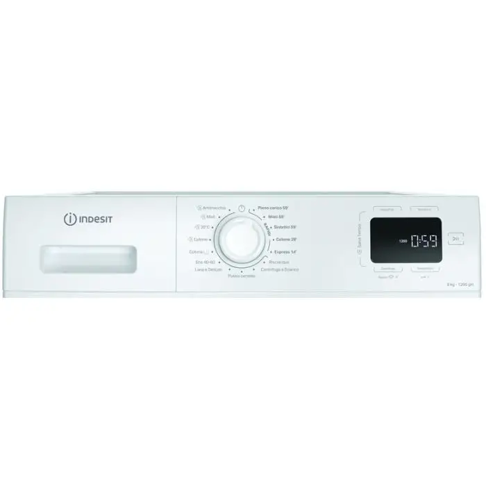 Indesit IM 862 MY TIME IT lavatrice Caricamento frontale 8 kg 1200 Giri/min Bianco , 155195 , Immagine 4